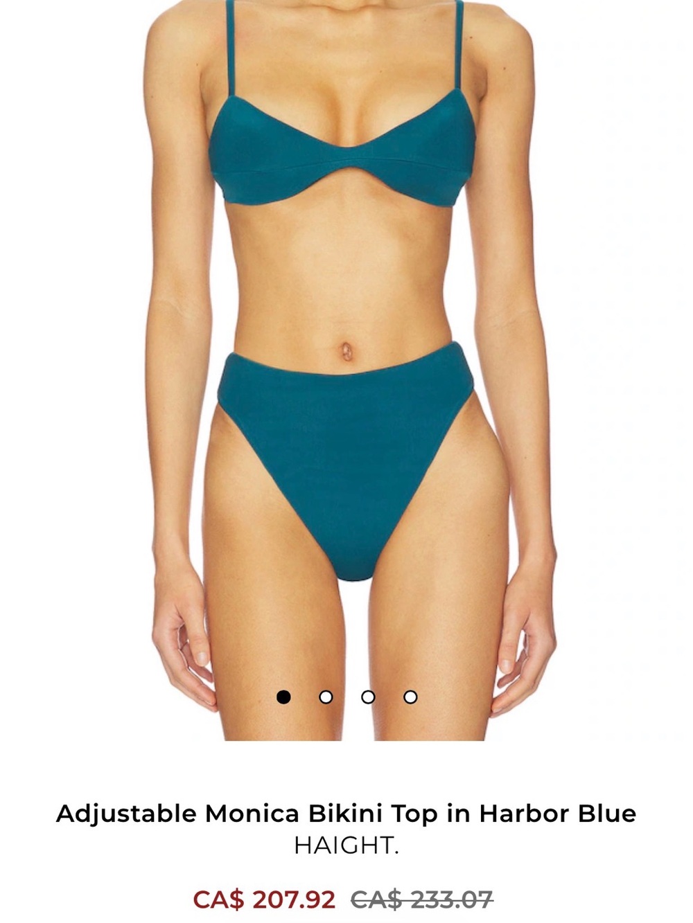 Haight Olive Green Two-Piece Bikini Set